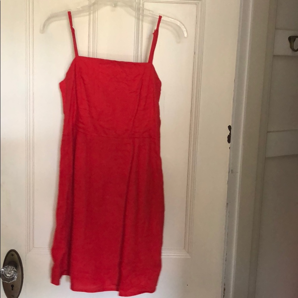 Red mini dress! Australian brand